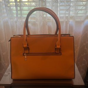 Mustard Purse with gold detail